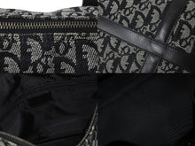Load image into Gallery viewer, Christian Dior クリスチャンディオール ハンドバッグ トロッター キャンバス レザー PZ 0032 シルバー金具 美品 中古 60342