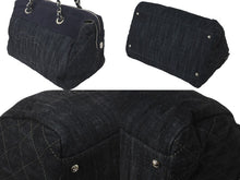 Load image into Gallery viewer, CHANEL シャネル ハンドバッグ クルーズライン ココマーク デニムチェーンバック A48735 13番台 シルバー金具 美品 中古 60344