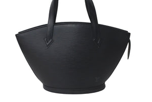 LOUIS VUITTON ルイヴィトン ハンドバッグ サンジャック エピレザー ノワール ブラック M52273 美品 中古 60348