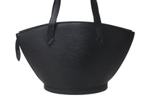 Load image into Gallery viewer, LOUIS VUITTON ルイヴィトン ハンドバッグ サンジャック エピレザー ノワール ブラック M52273 美品 中古 60348