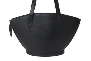 LOUIS VUITTON ルイヴィトン ハンドバッグ サンジャック エピレザー ノワール ブラック M52273 美品 中古 60348