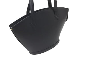 LOUIS VUITTON ルイヴィトン ハンドバッグ サンジャック エピレザー ノワール ブラック M52273 美品 中古 60348