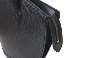 LOUIS VUITTON ルイヴィトン ハンドバッグ サンジャック エピレザー ノワール ブラック M52273 美品 中古 60348