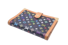 Load image into Gallery viewer, LOUIS VUITTON ルイ ヴィトン 手帳カバー システム手帳 アジェンダPM R20895 モノグラムマルチカラー ノワール 美品 中古 60350
