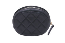 Load image into Gallery viewer, CHANEL シャネル コインケース 小銭入れ ココマーク ラムスキン マトラッセ 27番台 ブラック 美品 中古 60370