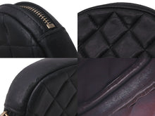 Load image into Gallery viewer, CHANEL シャネル コインケース 小銭入れ ココマーク ラムスキン マトラッセ 27番台 ブラック 美品 中古 60370