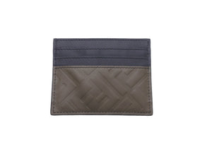 他同様 FENDI フェンディ カードケース ズッカロゴ ブラック ブラウン オレンジ カーフ 7M0164 AB00 F1AE4 中古 60375 