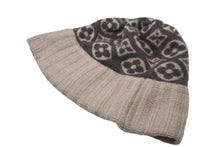 Load image into Gallery viewer, LOUIS VUITTON ルイ ヴィトン ニットキャップ ビーニー Ｍ72025 ボネスキー モノグラム カシミヤ ブラウン 美品 中古 60391