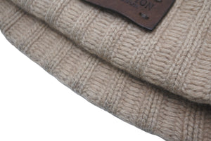 LOUIS VUITTON ルイ ヴィトン ニットキャップ ビーニー Ｍ72025 ボネスキー モノグラム カシミヤ ブラウン 美品 中古 60391