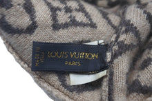 Load image into Gallery viewer, LOUIS VUITTON ルイ ヴィトン ニットキャップ ビーニー Ｍ72025 ボネスキー モノグラム カシミヤ ブラウン 美品 中古 60391