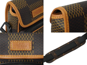 LOUIS VUITTON ルイヴィトン×NIGO ショルダーバッグ アマゾン スリングバッグ N40357 ブラウン ブラック 美品 中古 60394