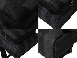 極美品 LOUIS VUITTON × NIGO ルイヴィトン ニゴー モジュラー バックパック モノグラム エクリプス ストライプ M45962 ブラック 中古 60405