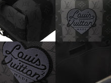 Load image into Gallery viewer, 極美品 LOUIS VUITTON × NIGO ルイヴィトン ニゴー モジュラー バックパック モノグラム エクリプス ストライプ M45962 ブラック 中古 60405