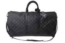 画像をギャラリービューアに読み込む, LOUIS VUITTON ルイヴィトン ボストンバッグ キーポルバンドリエール55 モノグラムエクリプス M40605 60406