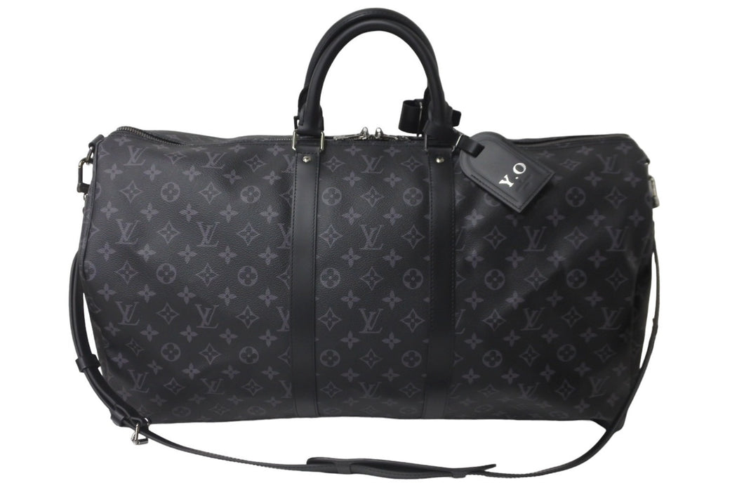 LOUIS VUITTON ルイヴィトン ボストンバッグ キーポルバンドリエール55 モノグラムエクリプス M40605 60406