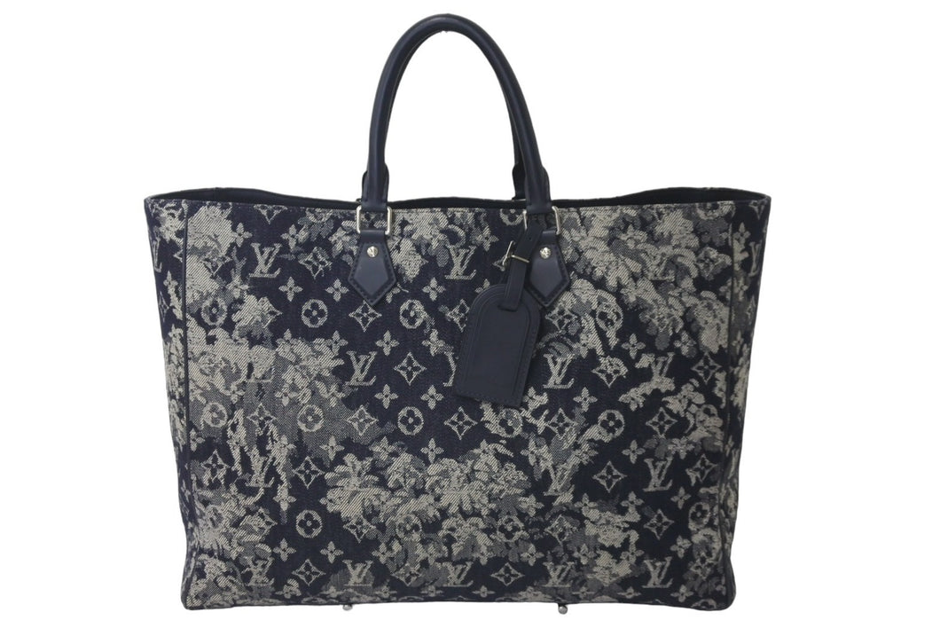 LOUIS VUITTON ルイヴィトン トートバッグ グラン サック モノグラム タペストリー ヴァージル アブロー M57284 美品 中古 60409