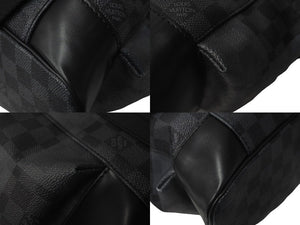極美品 LOUIS VUITTON ルイヴィトン リュック バックパック クリストファーPM ダミエ グラフィット ジャイアント N40400 中古 60414