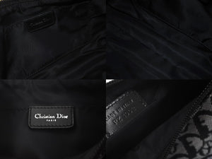 Christian Dior クリスチャンディオール ハンドバッグ ワンショルダー トロッター アクセサリーポーチ ブラック 良品 中古 60424