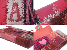 Load image into Gallery viewer, CHANEL シャネル パッチワーク チェーン ショルダーバッグ 23番台 ピンク系 ココマーク ロゴ シルバー金具 良品 中古 60428
