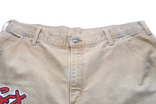 Load image into Gallery viewer, 新品未使用 CHROME HEARTS × SEX RECORDS クロムハーツ×セックスレコーズ カーペンターパンツ クロスパッチ サイズ34 中古 60441