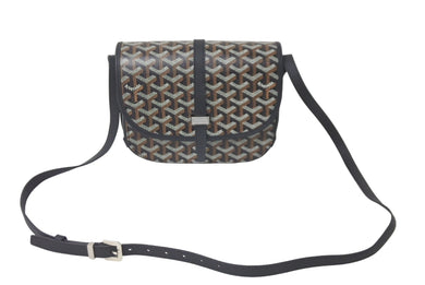 新品同様 GOYARD ゴヤール ショルダーバッグ ベルヴェデールPM BELVE3PMLTY01CG01P ブラック シルバー金具 中古 60456