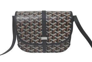 新品同様 GOYARD ゴヤール ショルダーバッグ ベルヴェデールPM BELVE3PMLTY01CG01P ブラック シルバー金具 中古 60456