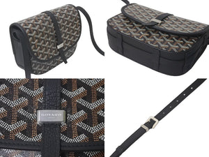 新品同様 GOYARD ゴヤール ショルダーバッグ ベルヴェデールPM BELVE3PMLTY01CG01P ブラック シルバー金具 中古 60456
