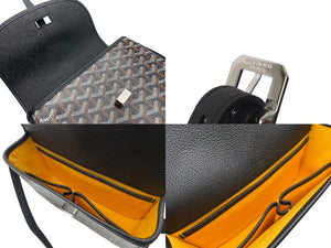 新品同様 GOYARD ゴヤール ショルダーバッグ ベルヴェデールPM BELVE3PMLTY01CG01P ブラック シルバー金具 中古 60456