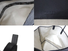 画像をギャラリービューアに読み込む, 極美品 GOYARD ゴヤール トートバッグ サンルイXXL ヘリンボーン柄 PVCコーティングキャンバス ブラック 中古 60457