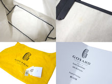 画像をギャラリービューアに読み込む, 極美品 GOYARD ゴヤール トートバッグ サンルイXXL ヘリンボーン柄 PVCコーティングキャンバス ブラック 中古 60457
