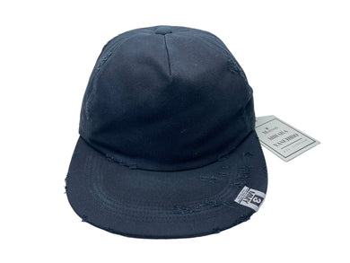 新品未使用 Maison MIHARA YASUHIRO メゾン ミハラヤスヒロ ダメージキャンバス ビッグ キャップ サイズFREE A12AC402 中古 60459