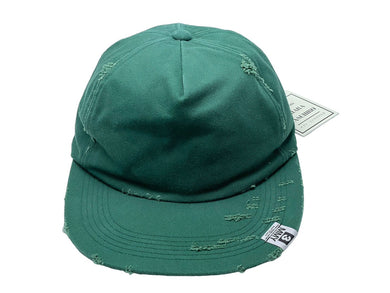 新品未使用 Maison MIHARA YASUHIRO メゾン ミハラヤスヒロ ダメージキャンバス ビッグ キャップ サイズFREE A12AC402 中古 60460