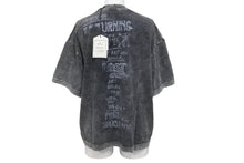 Load image into Gallery viewer, 新品未使用 Maison MIHARA YASUHIRO メゾン ミハラヤスヒロ ブリーチ 半袖Ｔシャツ ブラック 猫 サイズ36 BI2TS633 中古 60467