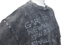 Load image into Gallery viewer, 新品未使用 Maison MIHARA YASUHIRO メゾン ミハラヤスヒロ ブリーチ 半袖Ｔシャツ ブラック 猫 サイズ36 BI2TS633 中古 60467