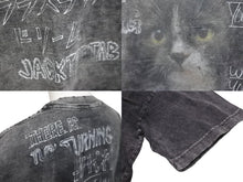 Load image into Gallery viewer, 新品未使用 Maison MIHARA YASUHIRO メゾン ミハラヤスヒロ ブリーチ 半袖Ｔシャツ ブラック 猫 サイズ36 BI2TS633 中古 60467