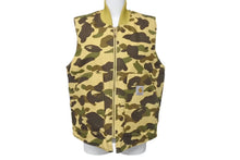 Load image into Gallery viewer, A BATHING APE × CARHARTT アベイシングエイプ カーハート ダック ワークベスト 06AW サイズS カモ柄 ACE-04704 美品 中古 60476