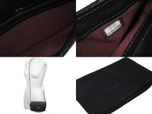 Load image into Gallery viewer, 極美品 CHANEL シャネル ココマーク ウォレットチェーン ショルダーバッグ 31番台 キャビアスキン ブラック 中古 60483