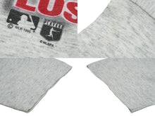 Load image into Gallery viewer, VINTAGE 1995年 野茂英雄 半袖Ｔシャツ ロサンゼルス ドジャース MLB 霜降りグレー コットン サイズM 美品 中古 60517