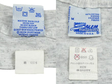 Load image into Gallery viewer, VINTAGE 1995年 野茂英雄 半袖Ｔシャツ ロサンゼルス ドジャース MLB 霜降りグレー コットン サイズM 美品 中古 60517