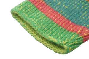 The Elder Statesman ジ エルダー ステイツマン ストライプ カシミヤ カーディガン マルチカラー 190417 サイズM 美品 中古 60532