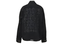 Load image into Gallery viewer, CHROME HEARTS クロムハーツ STREET MEAT JACKET CTN CNVSワークジャケット ブラック サイズL 美品 中古 60535