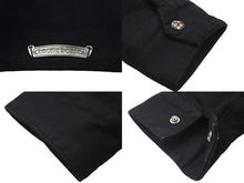 Load image into Gallery viewer, CHROME HEARTS クロムハーツ STREET MEAT JACKET CTN CNVSワークジャケット ブラック サイズL 美品 中古 60535
