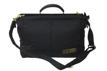 Load image into Gallery viewer, 極美品 FENDI フェンディ × PORTER ポーター 2WAYハンドバッグ ピーカブー 7VA388 ナイロン ブラック ゴールド金具 中古 60590