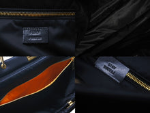 Load image into Gallery viewer, 極美品 FENDI フェンディ × PORTER ポーター 2WAYハンドバッグ ピーカブー 7VA388 ナイロン ブラック ゴールド金具 中古 60590