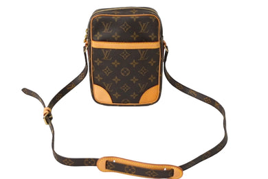 極美品 LOUIS VUITTON ルイヴィトン ショルダーバッグ ダヌーブ ブラウン モノグラム M45266 中古 60601