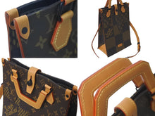 Load image into Gallery viewer, 新品同様品 LOUIS VUITTON ルイヴィトン NIGO ニゴー ダミエ エベヌジャイアント モノグラム ミニトート N40355 中古 60602