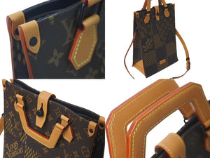 新品同様品 LOUIS VUITTON ルイヴィトン NIGO ニゴー ダミエ エベヌジャイアント モノグラム ミニトート N40355 中古 60602