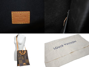 新品同様品 LOUIS VUITTON ルイヴィトン NIGO ニゴー ダミエ エベヌジャイアント モノグラム ミニトート N40355 中古 60602