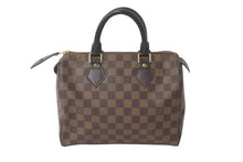 Load image into Gallery viewer, 極美品 LOUIS VUITTON ルイヴィトン ハンドバッグ スピーディ25 ダミエキャンバス ブラウン N41532 中古 60607