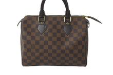 Load image into Gallery viewer, 極美品 LOUIS VUITTON ルイヴィトン ハンドバッグ スピーディ25 ダミエキャンバス ブラウン N41532 中古 60607